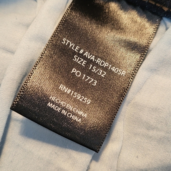 Denim by Laura Distressed Buttonfly Bootcut Jeans - Picture 10 of 10